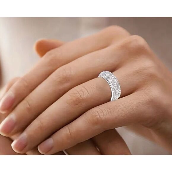 No Brand Jewelry - Titanium Steel Ring for Women or Men 7 NWOT